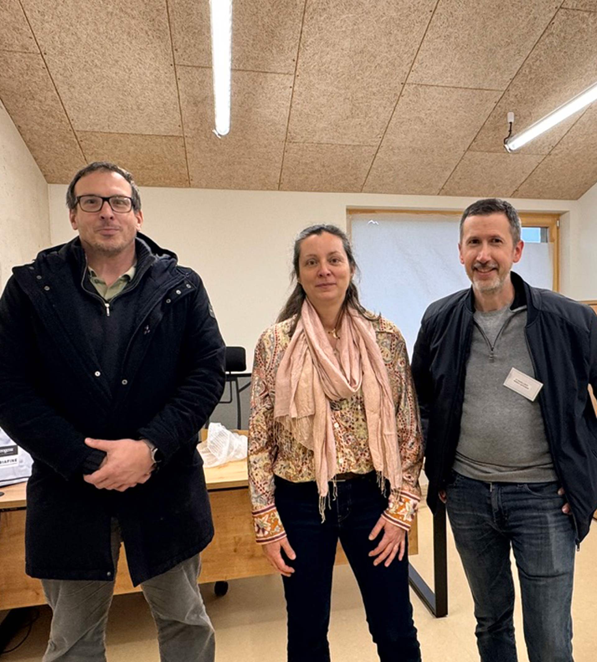 De gauche à droite : Dr Cédric Berbé, médecin généraliste à Cattenom, Milène Ferrari, diététicienne, et Dr Gérald Leroy, médecin généraliste à Rodemack, lors de l’inaug