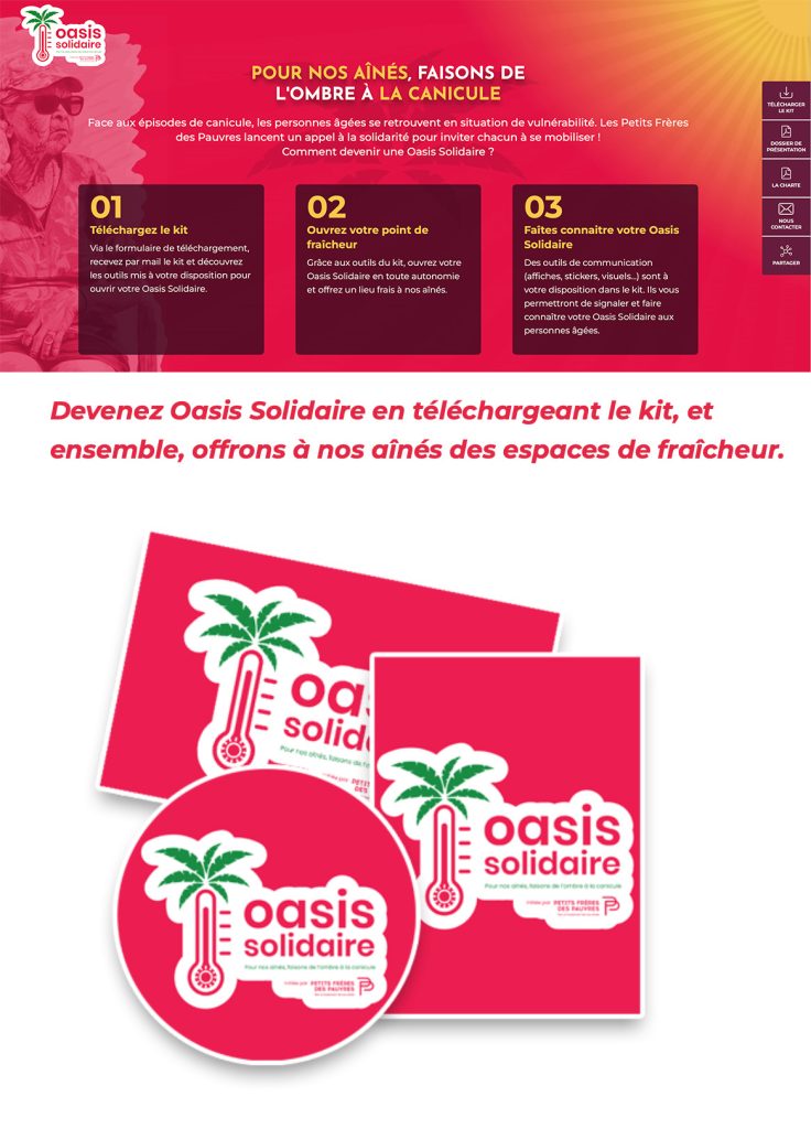 Oasis Solidaire : comment protéger les personnes âgées pendant la canicule – campagne de prévention de la CPTS Thionville Est.
